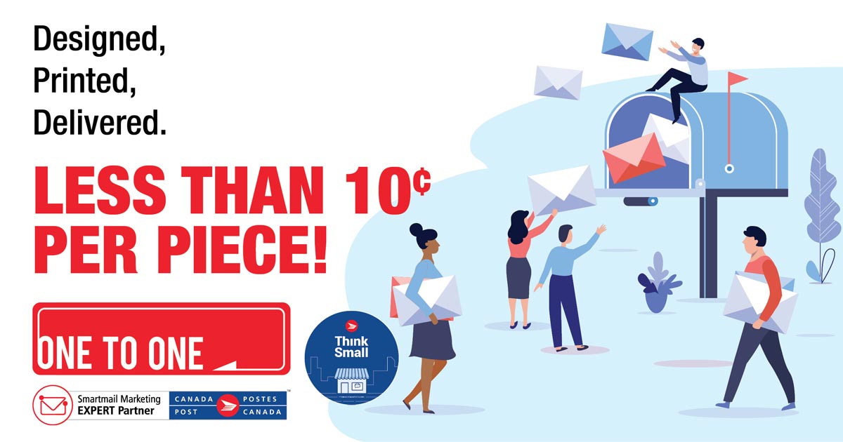 Canada Post Covid Stimulus Package ⋆ Postage Covered for 6,000 Pieces